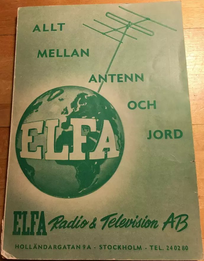 Elfakatalogen 1957 framsida