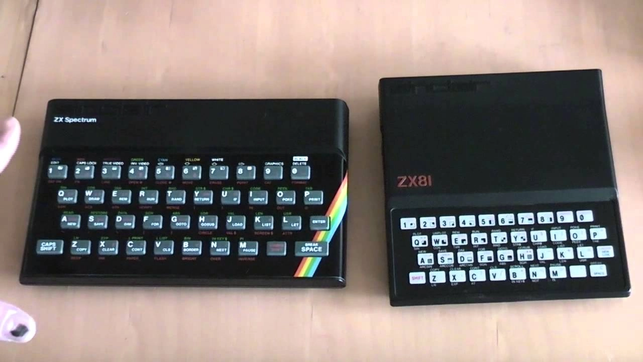 Sinclair ZX Spectrum och ZX 81