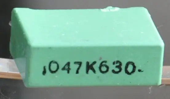 Standing 47nF 630VDC 47K630VDCST MKT1822/DIN44222 ,047K630-