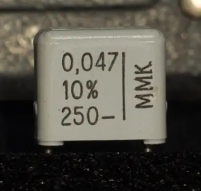 Standing 47nF 250VDC 47N250V10PST 0,047 10% 250- MMK