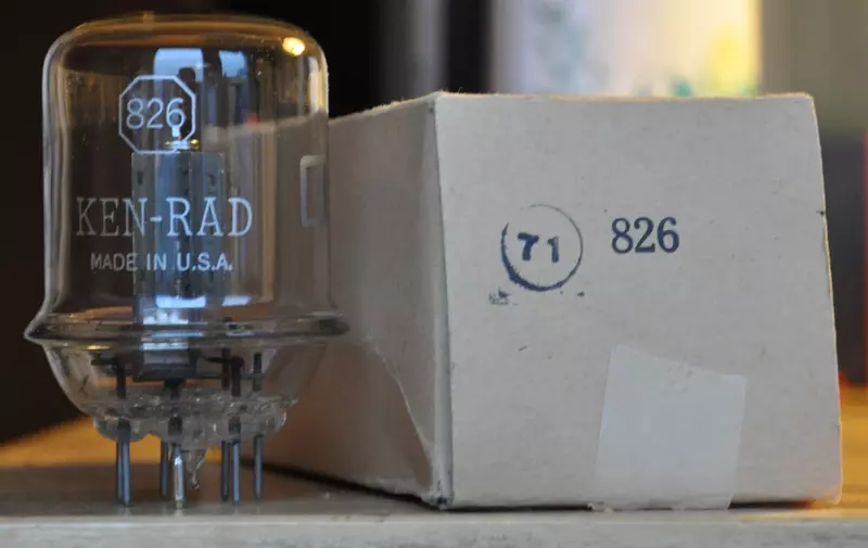 Triode:Gives 53W up to 250MHz 826