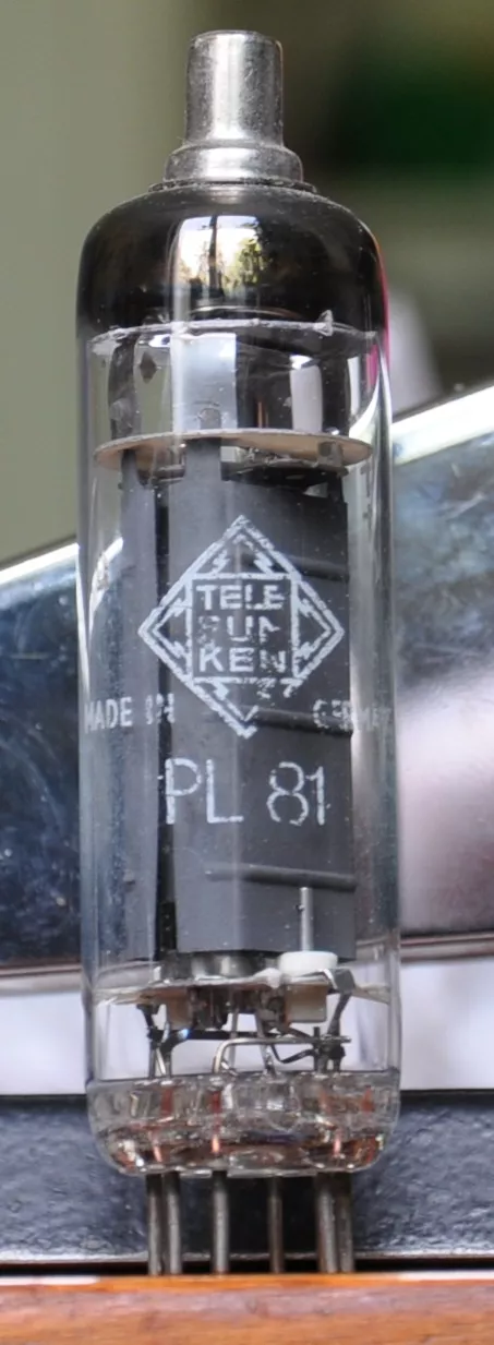 Power pentode PL 81