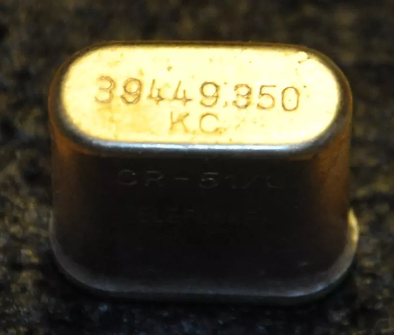 Kristall 39449,35kHz 19x7mm 39449.35KC